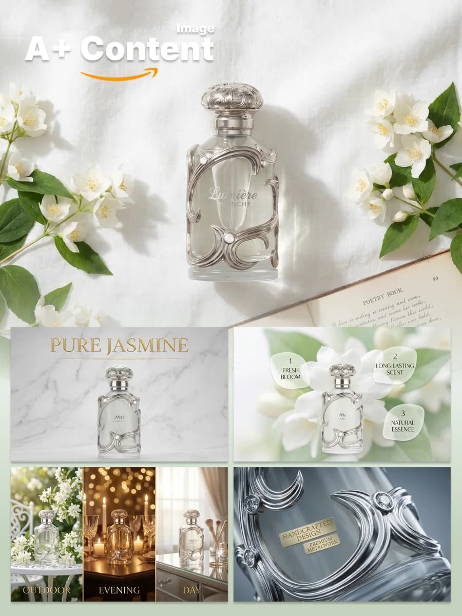 Perfume Amazon A+ detail images