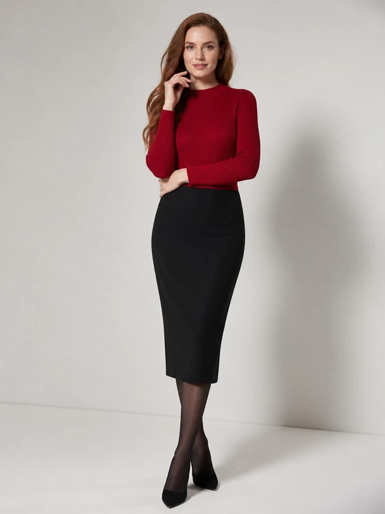 Western full-body female model 06