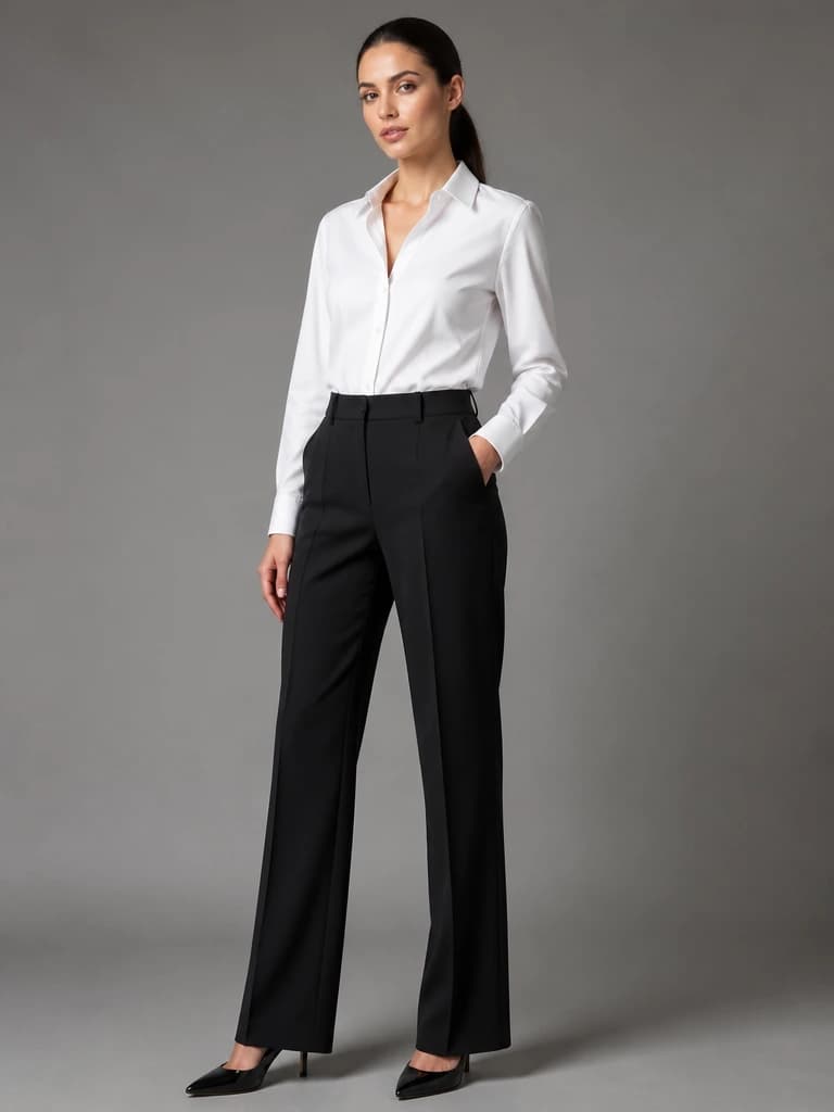Western full-body female model 09