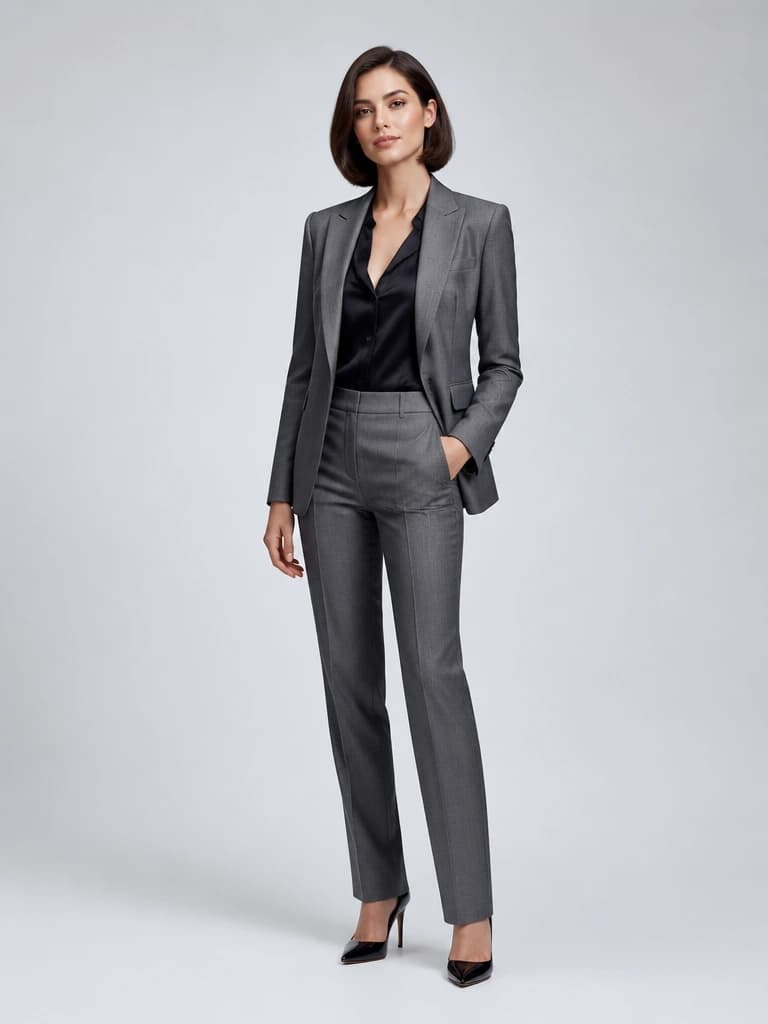 Western full-body female model 18