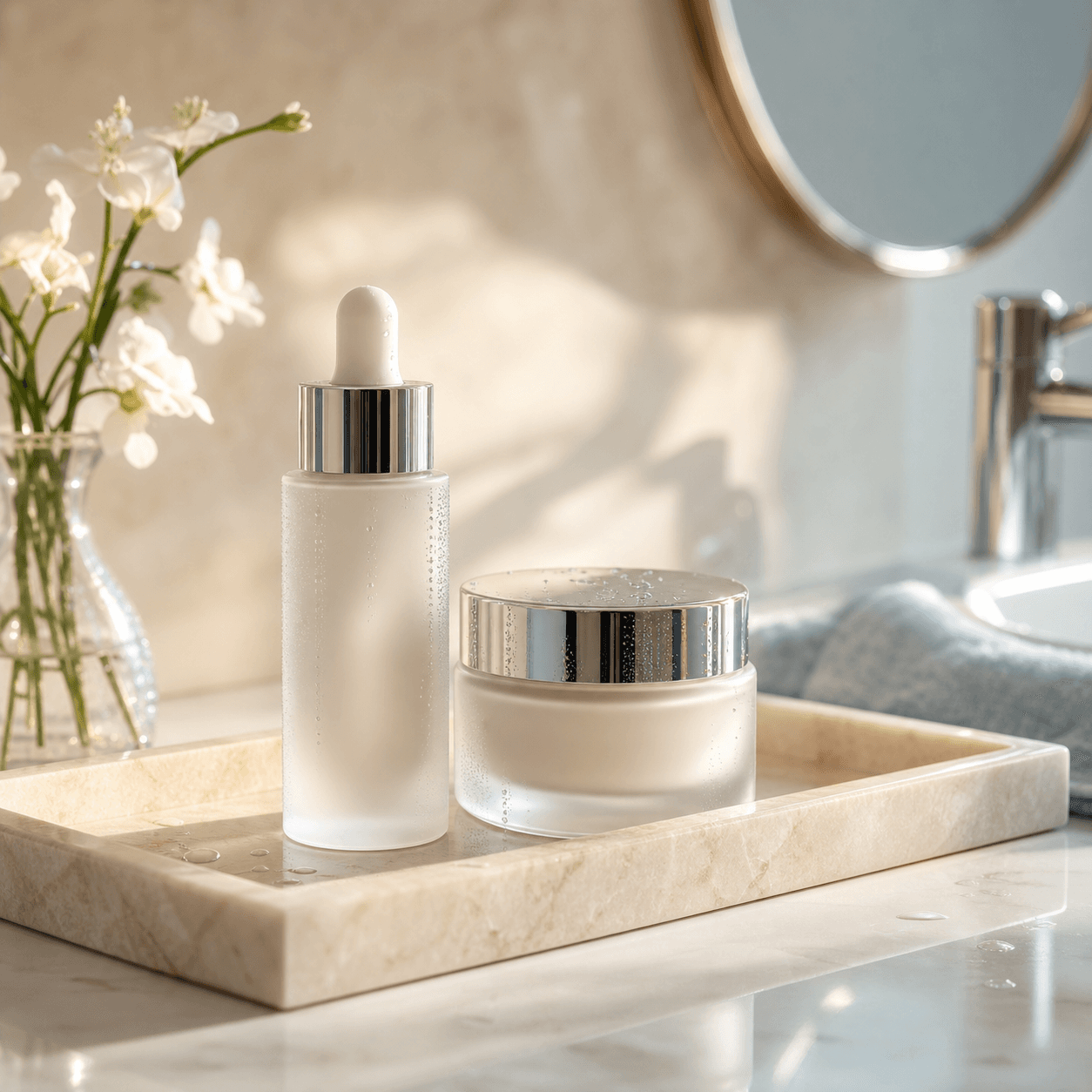 AI product photo generator example showing a premium product scene